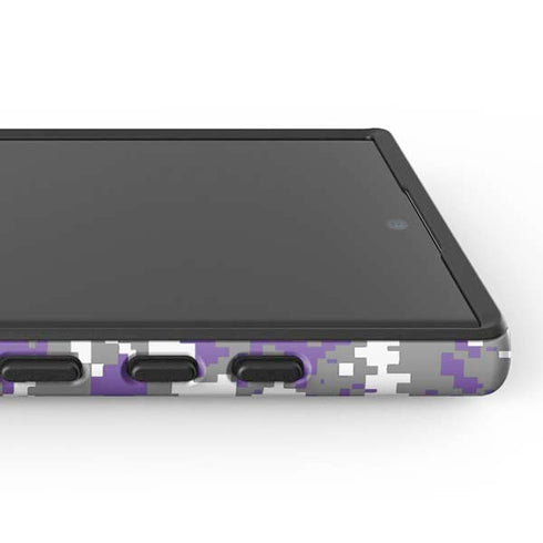 NBA Sacramento Kings Purple Digi Camo Galaxy S24 Ultra Impact Case