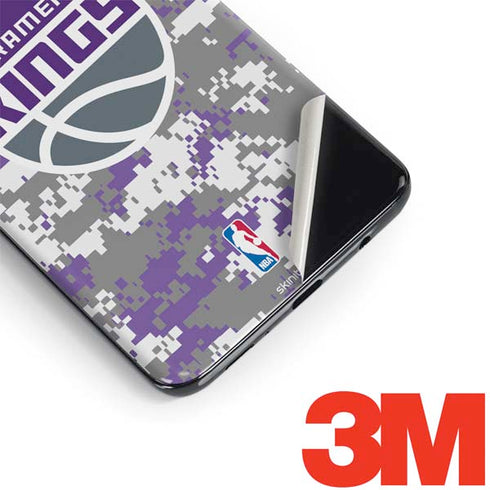 NBA Sacramento Kings Purple Digi Camo Galaxy S9 Skin