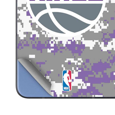 NBA Sacramento Kings Purple Digi Camo Galaxy Z Fold5 5G Skin
