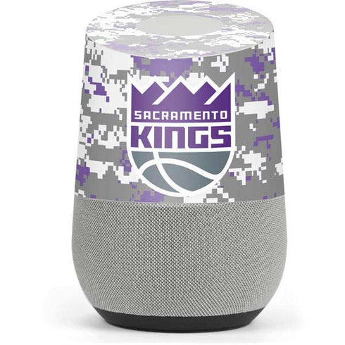 NBA Sacramento Kings Purple Digi Camo Google Home Skin