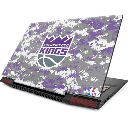 NBA Sacramento Kings Purple Digi Camo Lenovo IdeaPad Skin
