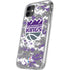 NBA Sacramento Kings Purple Digi Camo iPhone 11 Clear Case