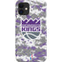 NBA Sacramento Kings Purple Digi Camo iPhone 12 Mini Lite Case