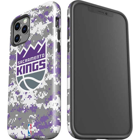 NBA Sacramento Kings Purple Digi Camo iPhone 12 Pro Max Impact Case