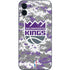 NBA Sacramento Kings Purple Digi Camo iPhone 12 Skin