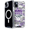 NBA Sacramento Kings Purple Digi Camo iPhone 15 MagSafe Case