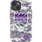 NBA Sacramento Kings Purple Digi Camo iPhone 14 Impact Case