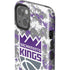 NBA Sacramento Kings Purple Digi Camo iPhone 15 Impact Case