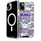 NBA Sacramento Kings Purple Digi Camo iPhone 14 Plus MagSafe Case