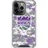 NBA Sacramento Kings Purple Digi Camo iPhone 14 Pro Clear Case