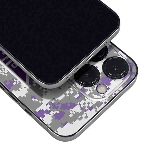 NBA Sacramento Kings Purple Digi Camo iPhone 14 Pro Max Skin