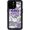 NBA Sacramento Kings Purple Digi Camo iPhone 14 Pro Max Waterproof Case