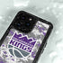 NBA Sacramento Kings Purple Digi Camo iPhone 14 Pro Max Waterproof Case