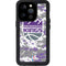 NBA Sacramento Kings Purple Digi Camo iPhone 14 Pro Waterproof Case