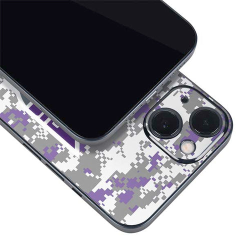 NBA Sacramento Kings Purple Digi Camo iPhone 14 Skin