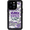 NBA Sacramento Kings Purple Digi Camo iPhone 15 Pro Waterproof Case