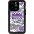 NBA Sacramento Kings Purple Digi Camo iPhone 15 Pro Waterproof Case