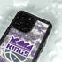 NBA Sacramento Kings Purple Digi Camo iPhone 15 Pro Waterproof Case