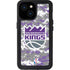 NBA Sacramento Kings Purple Digi Camo iPhone 15 Waterproof Case