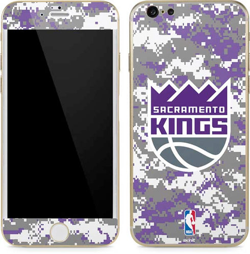 NBA Sacramento Kings Purple Digi Camo iPhone 6/6s Skin