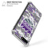 NBA Sacramento Kings Purple Digi Camo iPhone 7/8 Plus Clear Case