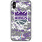 NBA Sacramento Kings Purple Digi Camo iPhone X Skin
