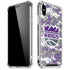 NBA Sacramento Kings Purple Digi Camo iPhone XS Max Clear Case