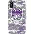 NBA Sacramento Kings Purple Digi Camo iPhone XS Pro Case