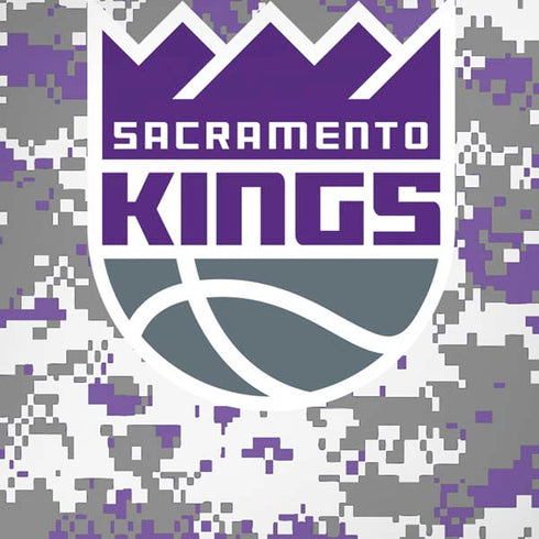 NBA Sacramento Kings Purple Digi Camo iPhone XS Skin