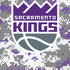NBA Sacramento Kings Purple Digi Camo iPhone XS Skin