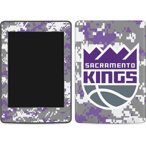 NBA Sacramento Kings Purple Digi Camo Amazon Kindle Skin