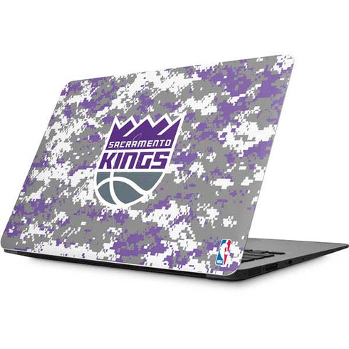 NBA Sacramento Kings Purple Digi Camo Apple MacBook Skin