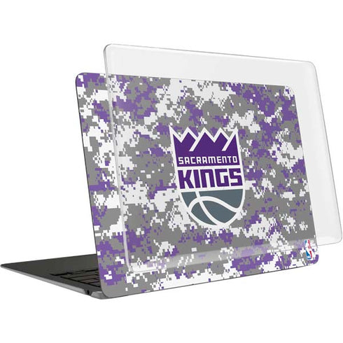 NBA Sacramento Kings Purple Digi Camo MacBook Air 13in M1 (2021) Case plus Skin