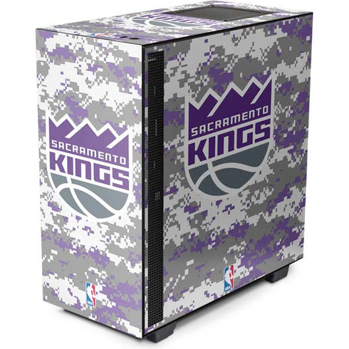 NBA Sacramento Kings Purple Digi Camo NZXT H510 Compact ATX Mid-Tower Case Skin