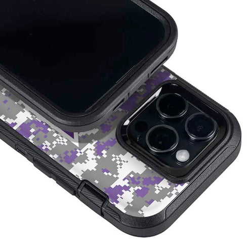 NBA Sacramento Kings Purple Digi Camo Otterbox Defender iPhone Skin