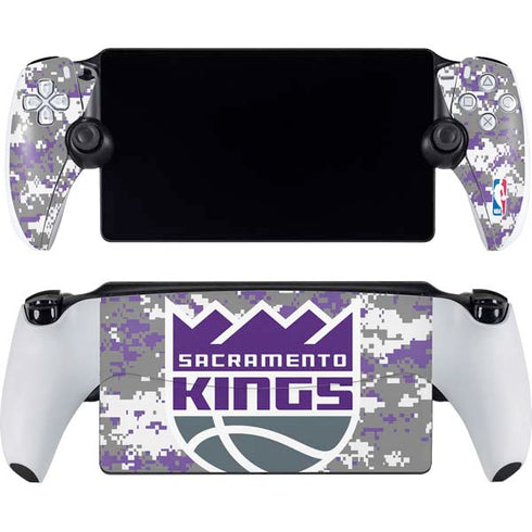 NBA Sacramento Kings Purple Digi Camo PlayStation Portal Remote Player Skin