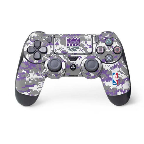 NBA Sacramento Kings Purple Digi Camo PS4 Controller Skin