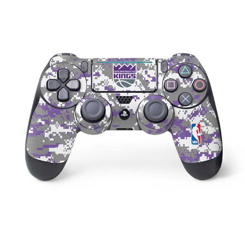 NBA Sacramento Kings Purple Digi Camo PS4 Pro/Slim Controller Skin