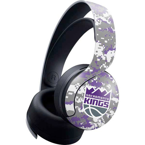 NBA Sacramento Kings Purple Digi Camo PULSE 3D Wireless Headset for PS5 Skin