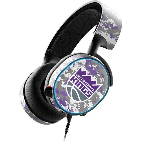 NBA Sacramento Kings Purple Digi Camo SteelSeries Arctis 3 Skin