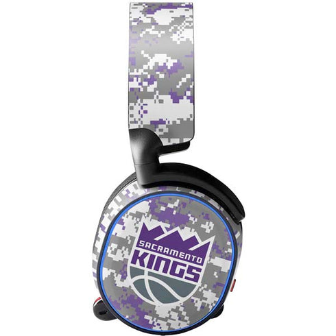 NBA Sacramento Kings Purple Digi Camo SteelSeries Arctis 3 Skin