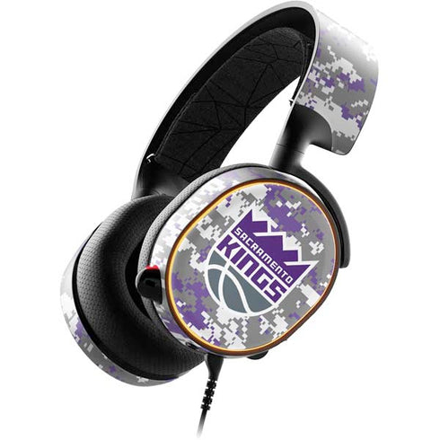 NBA Sacramento Kings Purple Digi Camo SteelSeries Arctis 5 Skin