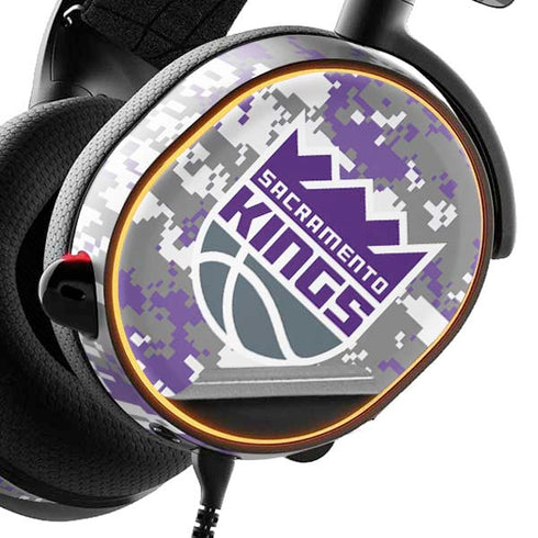 NBA Sacramento Kings Purple Digi Camo SteelSeries Arctis 5 Skin