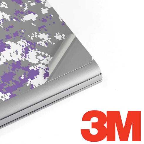 NBA Sacramento Kings Purple Digi Camo Surface Book 2 13.5in Skin