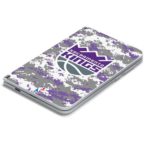 NBA Sacramento Kings Purple Digi Camo Surface Duo Skin