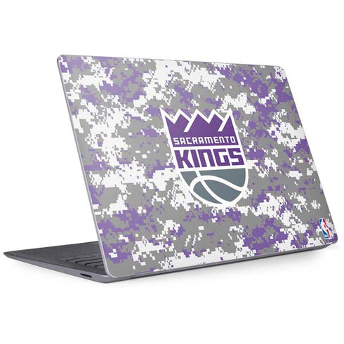 NBA Sacramento Kings Purple Digi Camo Surface Laptop 3 13.5in Skin