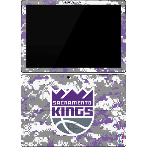 NBA Sacramento Kings Purple Digi Camo Surface Pro 7 Skin