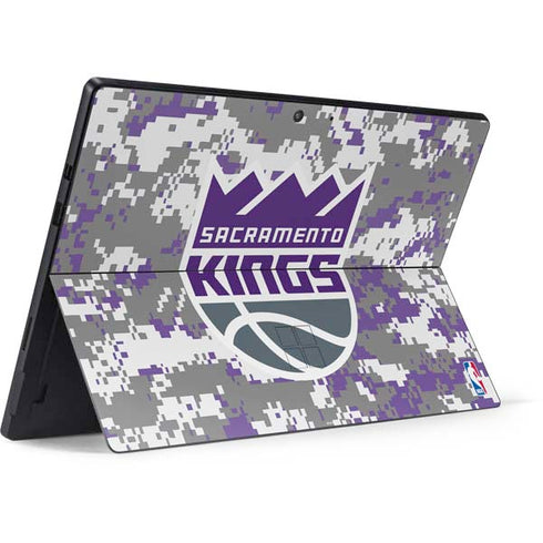 NBA Sacramento Kings Purple Digi Camo Surface Pro 7 Skin