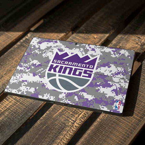 NBA Sacramento Kings Purple Digi Camo Surface Pro 7 Skin