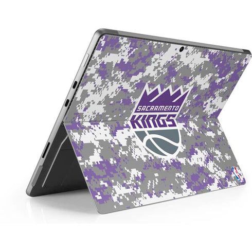 NBA Sacramento Kings Purple Digi Camo Surface Pro 8 Skin